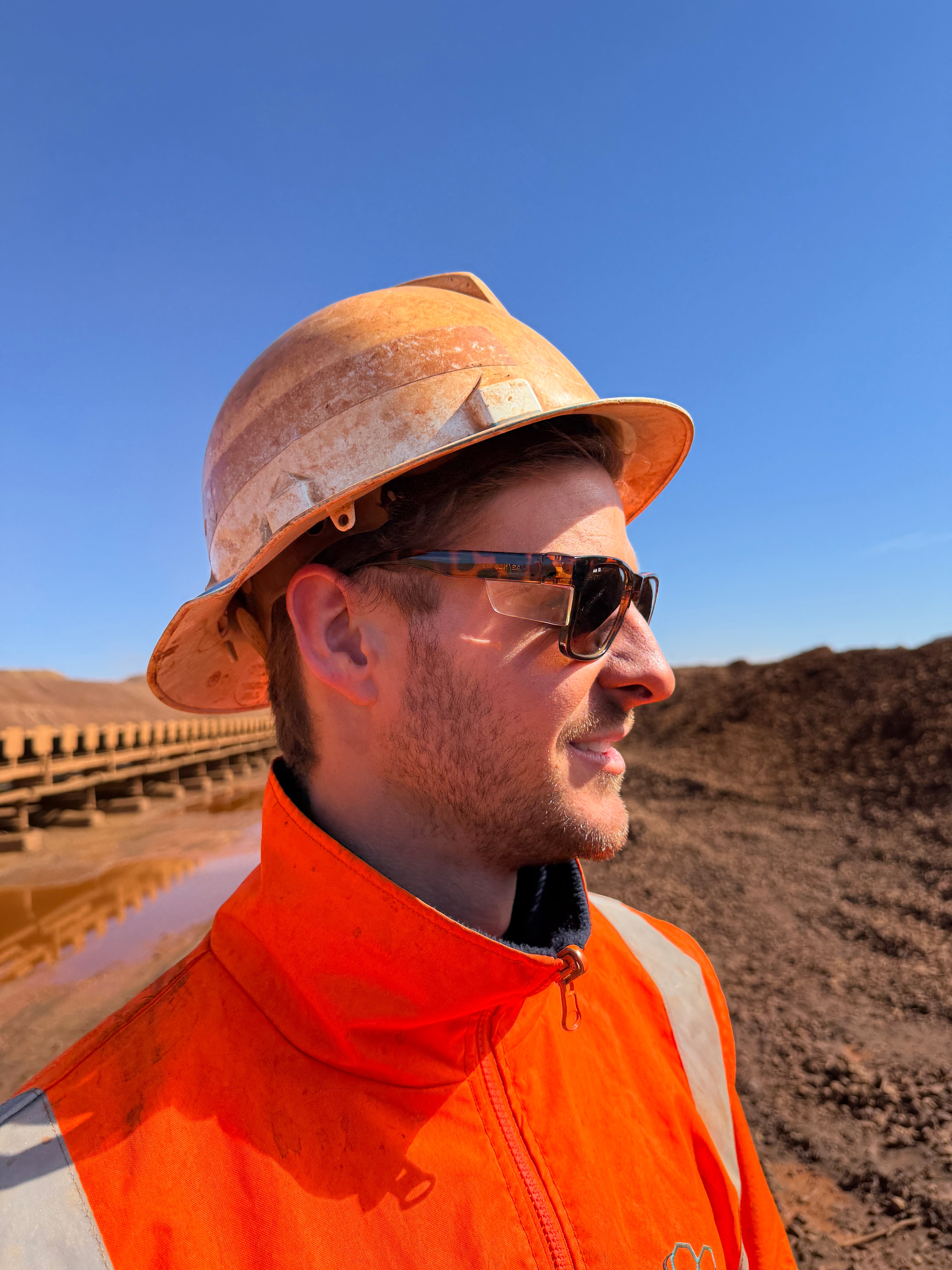Pilbara Edition Tortoiseshell safety glasses with brown polarised lenses